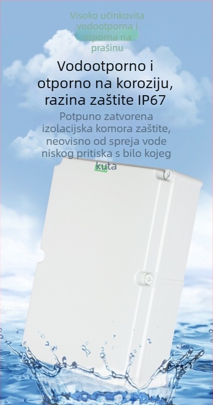 Vanjska vodootporna industrijska kutija za razdjelnik utičnica – plastična prijenosna kutija, branda 89 Power, porijeklo Zhejiang