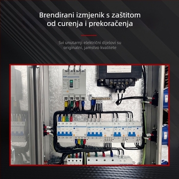 Vanjski vodootporni kutija za napajanje od nehrđajućeg čelika, zidna ili podna montaža, IP45, 100 A, Dz20015 serija