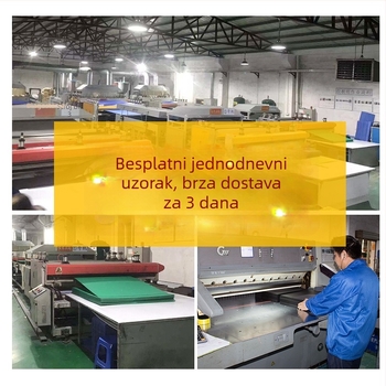 Sklopiva vodootporna kutija za pohranu od PP šuplje ploče, plastična kutija za industrijsko skladištenje
