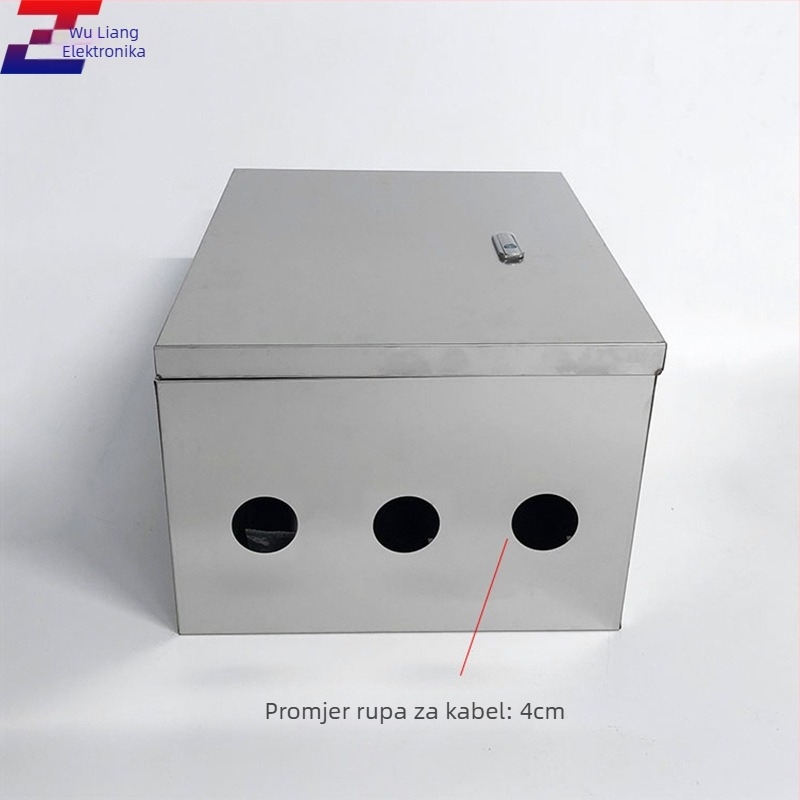 Unutarnja kutija od nehrđajućeg čelika za zidni razvod i napajanje, otporna na kišu, za sigurnosnu kabelsku infrastrukturu i nadzor