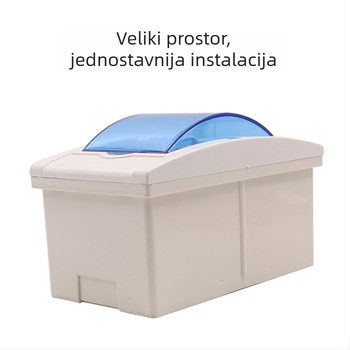 Električna kutija za raspodjelu, serija PZ30, 12 krugova, plastično vodootporno kućište, vijčano pričvršćivanje, CCC certifikat