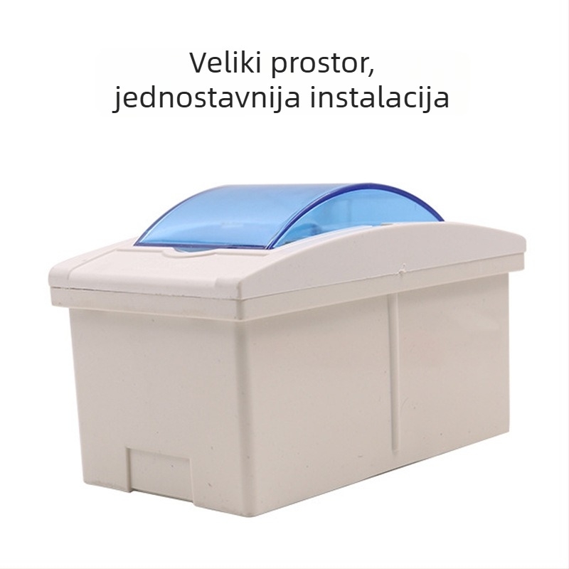Električna kutija za raspodjelu, serija PZ30, 12 krugova, plastično vodootporno kućište, vijčano pričvršćivanje, CCC certifikat