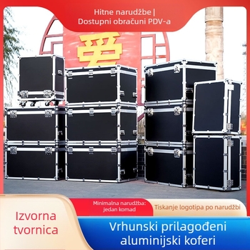 Prilagođeni aluminijski kovčeg za opremu, dronove i velike instrumente