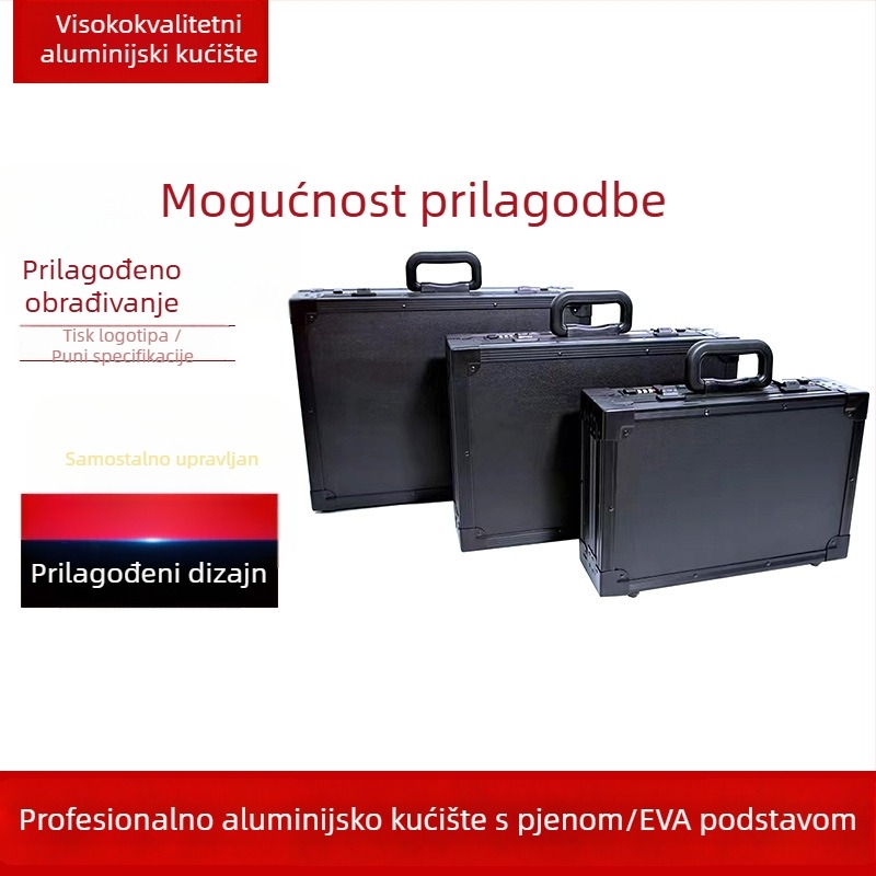 Aluminijski flight case za opremu, s kotačićima, vodootporan, otporan na udarce, kamuflažni završetak