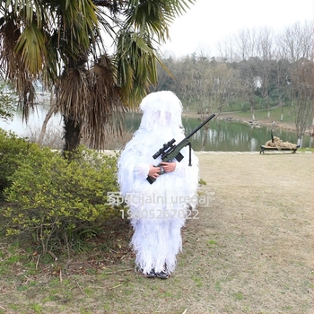 Ghillie kamuflažni kombinezon, vuneni uzorak, cijele godine, za odrasle, unisex, za preživljavanje u terenu