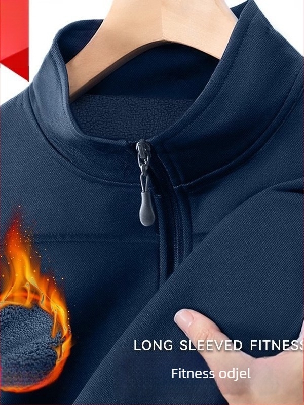 Three Soldiers flis dugi rukav trening set za zimu, unisex, vanjska sportsko- svakodnevna odjeća (pamuk smjesa; drži toplinu; antistatika; protiv onečišćenja i dezinfekcija)