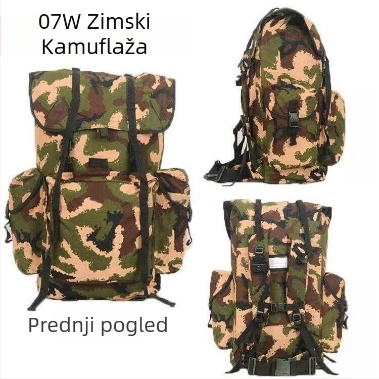 Deksh Kamuflažni ruksak, Oxford tkanina, Unisex, Vanjski taktički ruksak, Vodootporan, Prozračan, Lagan, Otporan na Habanje, Šifra FQ-01B