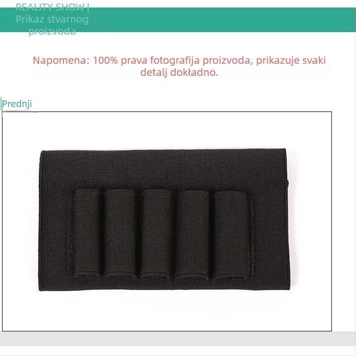 Vanjska kamuflažna taktička torba s dizajnom 5 rupa, elastični gumeni materijal, ispis logotipa, prilagodljivo brendiranje