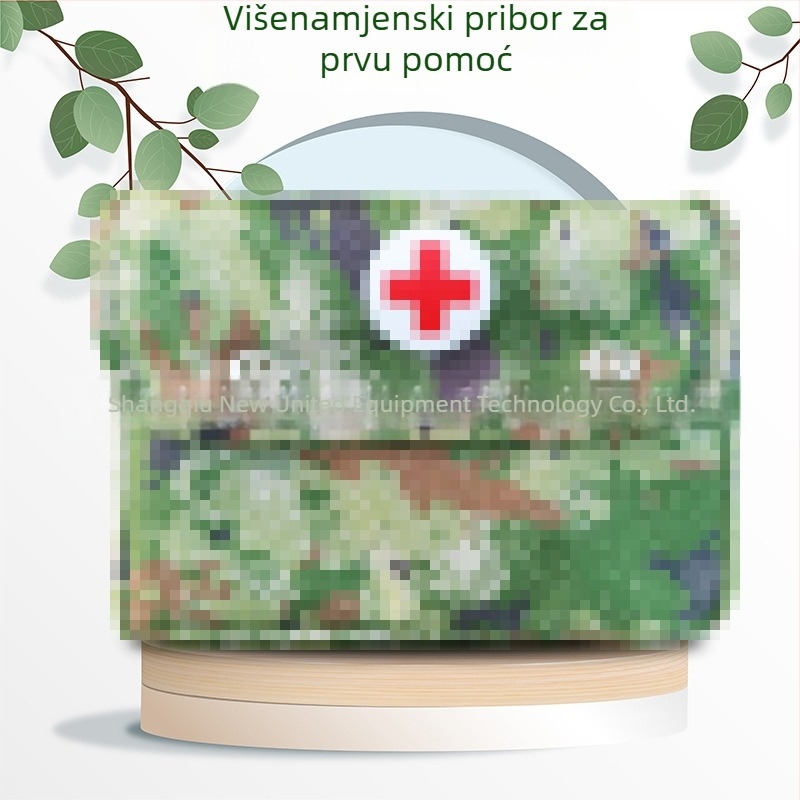 Vanjska maskirna torba preko ramena za prvu pomoć, kompakna višenamjenska medicinska torba, izrađena od Oxford platna
