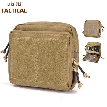 Višefunkcionalna taktička torba za skladištenje EDC alata, MOLLE Admin paket