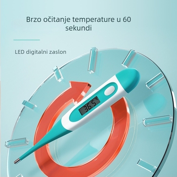 Heinowo elektronički termometar za pazuh, pohrana povijesnih podataka, univerzalna primjena