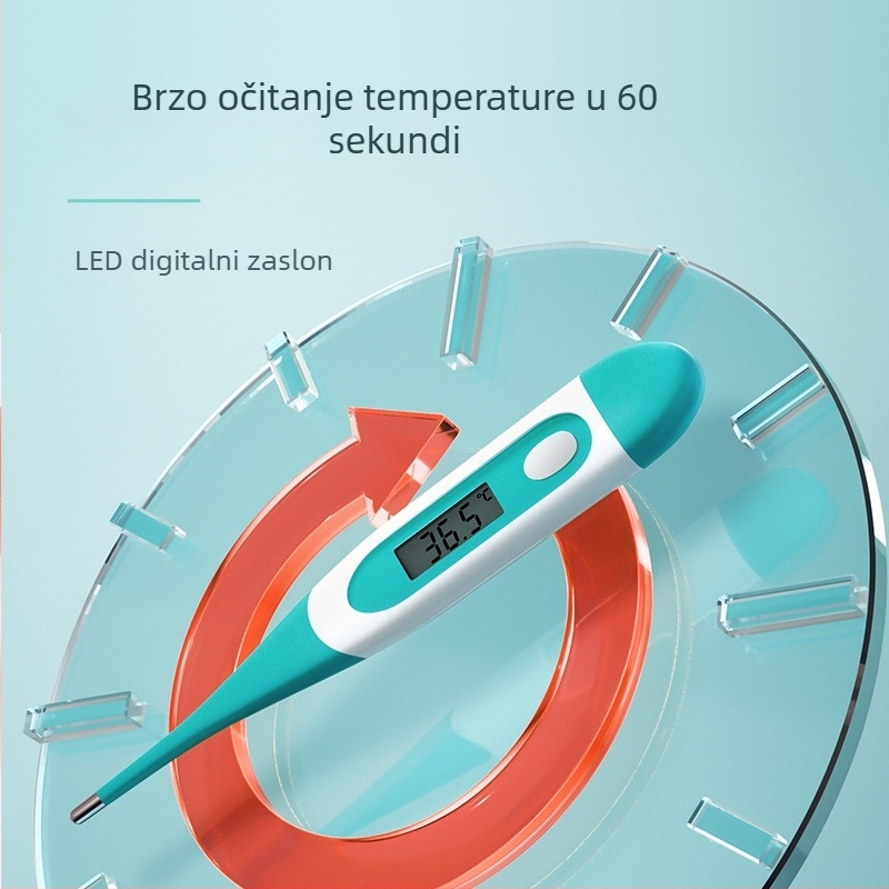 Heinowo elektronički termometar za pazuh, pohrana povijesnih podataka, univerzalna primjena