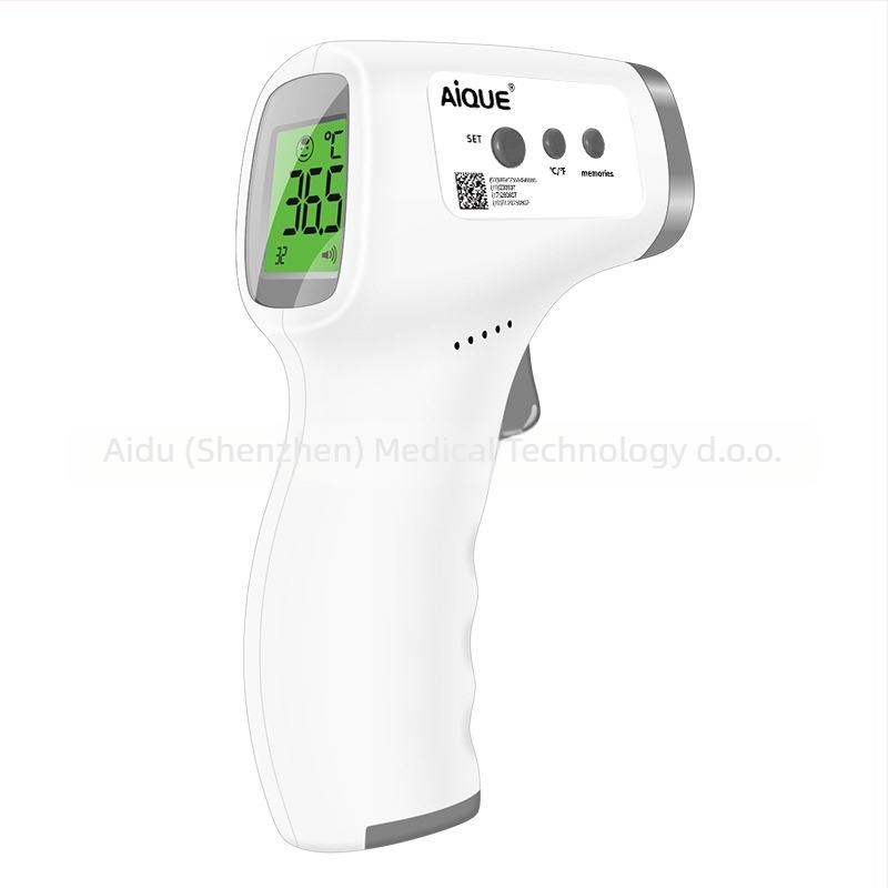 AIQUE T606 Bezkontaktni infracrveni termometar za čelo, mjerenje temperature objekta i tijela, 105 g, ručni prijenosni