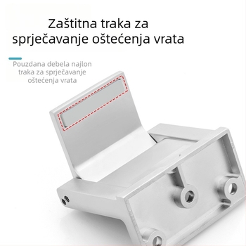 Protivkrađna brava za vrata, fiksni zasun za unutarnje vrata