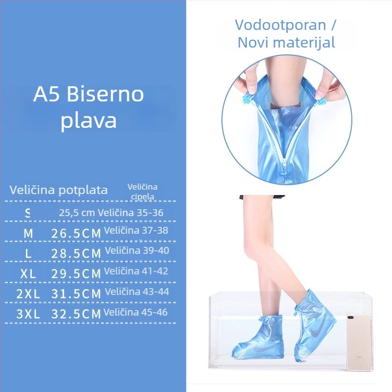 Navlake za cipele: vodootporne, protuklizne, debeljene, otporne na habanje, za vanjsku upotrebu (unisex)