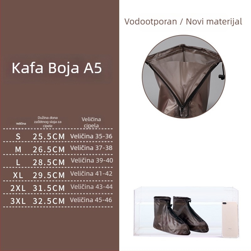 Navlake za cipele: vodootporne, protuklizne, debeljene, otporne na habanje, za vanjsku upotrebu (unisex)