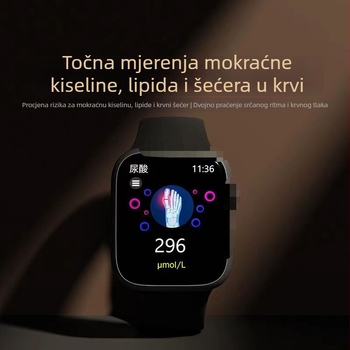 M9 pametni sat: praćenje srčanog ritma, krvnog tlaka i zasićenosti kisikom u krvi, vodootporan, Android kompatibilan