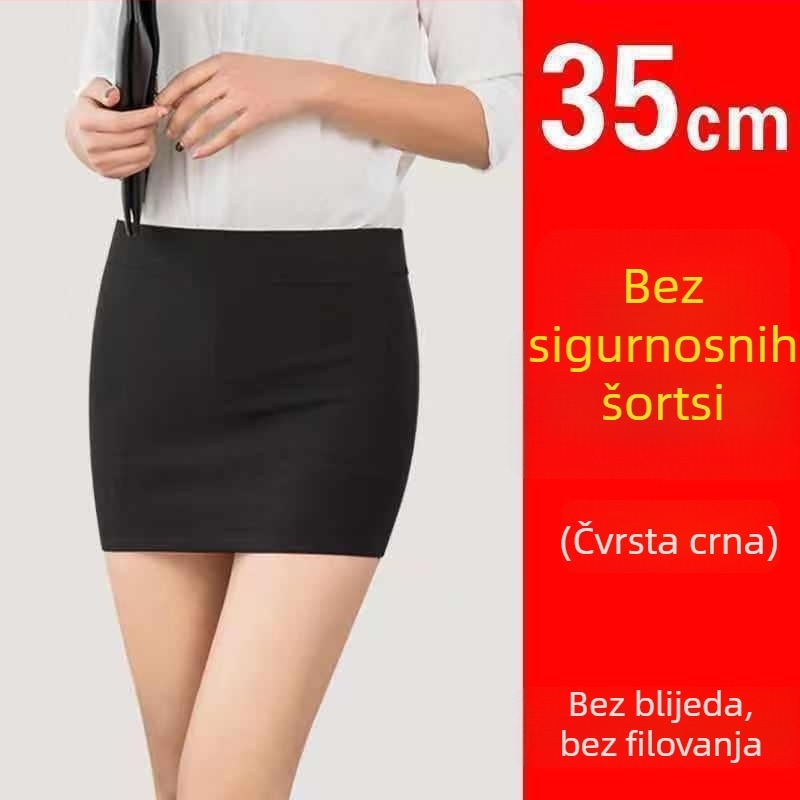 Suknja na bokove, visok struk, elastičan pojas, pamuk 95%+, ljeto 2023, gradski stil