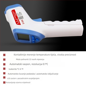 Veterinarski pištolj za mjerenje temperature za svinje, stoku i ovce – marka Farm agriculture; namijenjeno uzgoju i plemenarenju