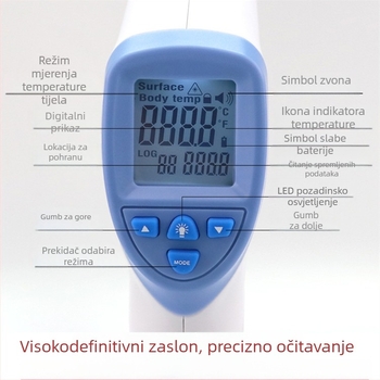Veterinarski pištolj za mjerenje temperature za svinje, stoku i ovce – marka Farm agriculture; namijenjeno uzgoju i plemenarenju