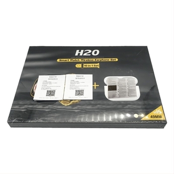 H20Ultra Pametni sat 10-u-1 komplet: praćenje otkucaja srca, krvni tlak, zasićenost kisikom, brojač koraka, NFC