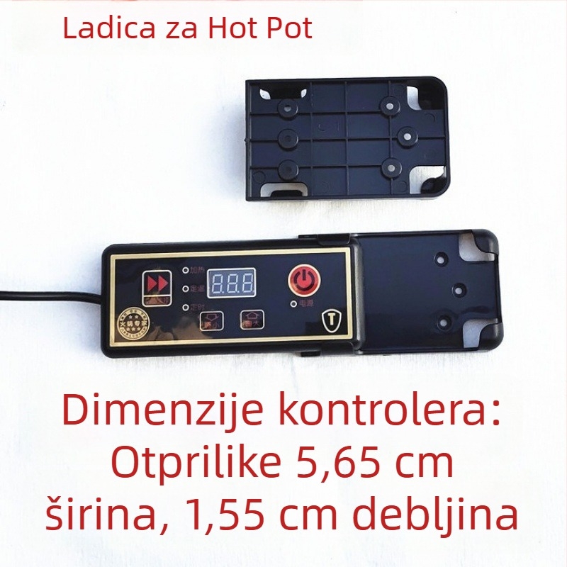 Set dodatne opreme za kućni kontroler indukcijskog kuhala za vruću posudu: fiksno kućište, držač za prekidač/kartu, univerzalna baza, klipse, ladica za kartice i dijelovi ladice