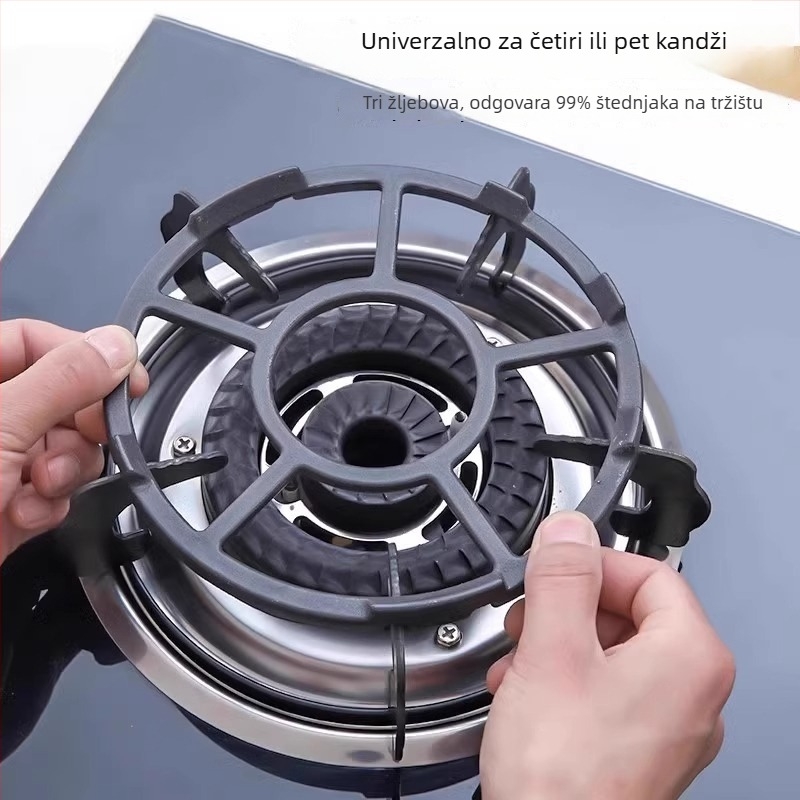 Regal za plinski štednjak — univerzalni, bez ugradnje, marke Zhongheng, model General purpose, neto težina 350 g, šifra proizvoda B5446