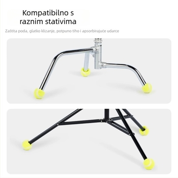 Minofoto dodatna oprema za rasvjetu: protuklizni poklopac za nogu stativa, gumeni materijal, maksimalno opterećenje 1