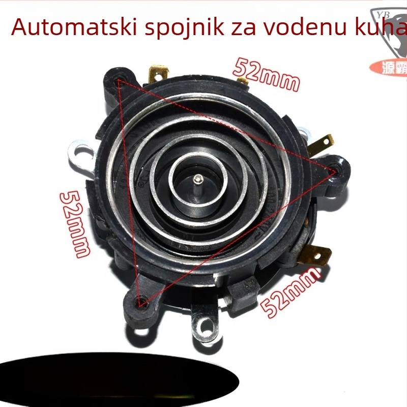 Osnovni konektor za čajnik – električni grijaći dodatak, model Five-ring thermostat, namijenjen za ožičenje
