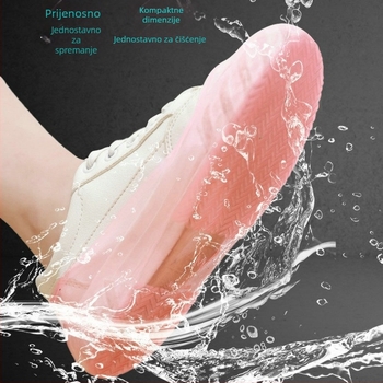 Silikonske navlake za cipele – vodootporne, jednokratne, prijenosne za kućnu upotrebu i putovanja