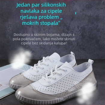Silikonske navlake za cipele – vodootporne, jednokratne, prijenosne za kućnu upotrebu i putovanja