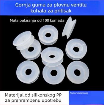 Pribor za električni lonac na tlak: plutajući ventil, brtvilo, gumeni prsten i plutajući poklopac