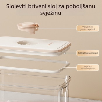 Crisper box – plastična konstrukcija, održava svježinu, brava, podrijetlo Guangdong, branda SPXY