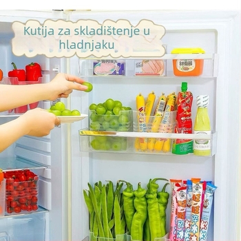 Kutija za pohranu hrane — minimalistički PP prijenosni organizator za kuhinju (Pittosporum)