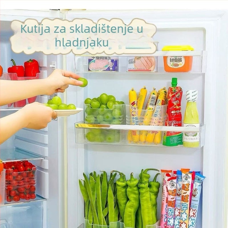 Kutija za pohranu hrane — minimalistički PP prijenosni organizator za kuhinju (Pittosporum)
