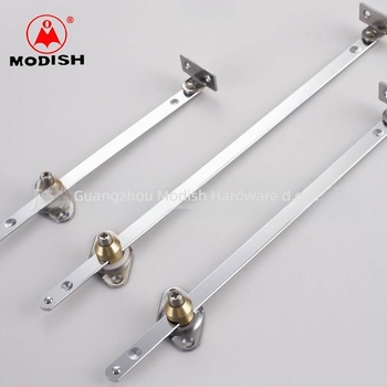 MODISH Rod podrške za vrata ormara, materijal: hladno valjano željezo + bakrena osovina, model 009, moderni minimalistički stil, završna obrada: svijetli krom