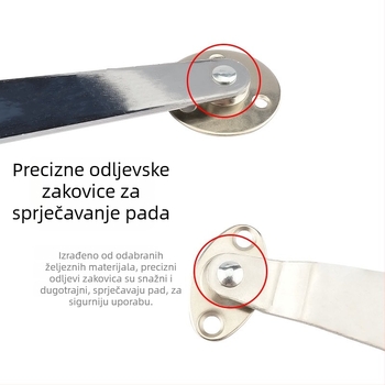 Držač šipke za ormar - Željezni, Megsbon, Moderan stil, Moguća privatna etiketa