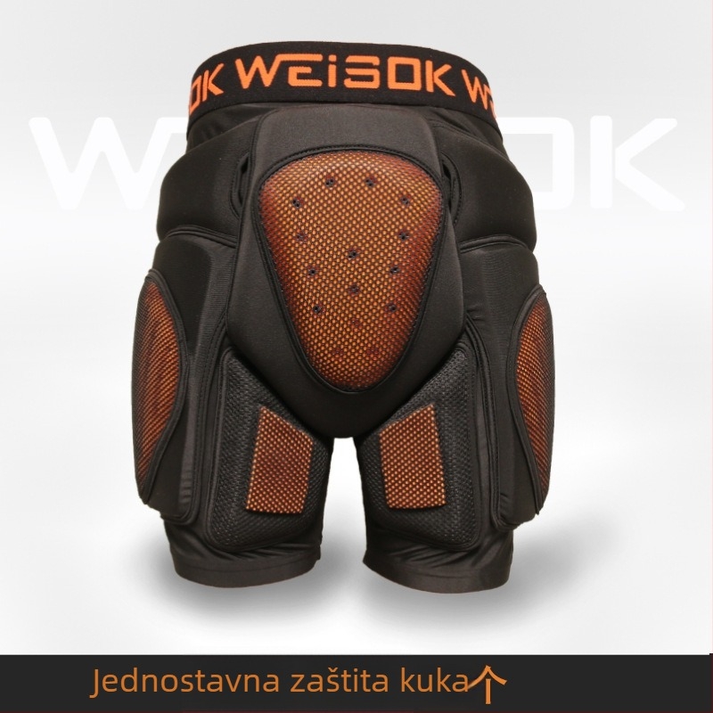 Zaštitne jastučiće za bokove i koljena za ski i snowboard, unutarnje nošenje, PU/EVA/Lycra, Weisok/weisike brend