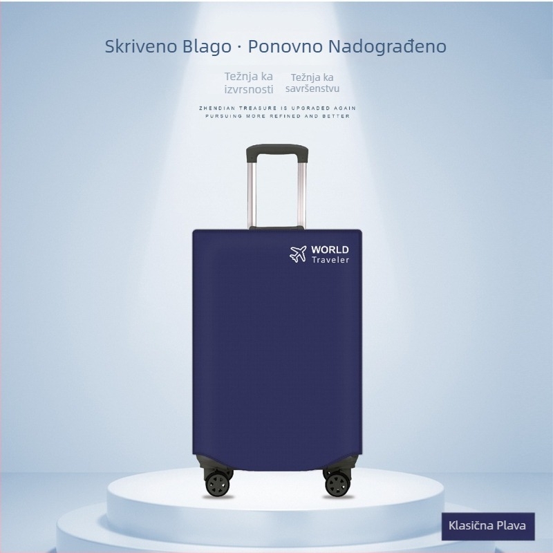 Zaštitna navlaka za kofer s aluminijskim okvirom i zatvaračem, debeli netkani materijal, podesiva