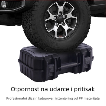 Plastična kutija za alate – PP materijal, otpornost na prašinu, vodootporna, otpornost na padove, jednoslojna prijenosna