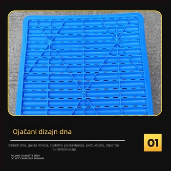 610 kutija za klijanje graha, PP plastika, debljina zida 8 mm, dnevna proizvodnja 1500 komada, vodootporna, visoke čvrstoće i dobra žilavost, mogućnost ispisa logotipa