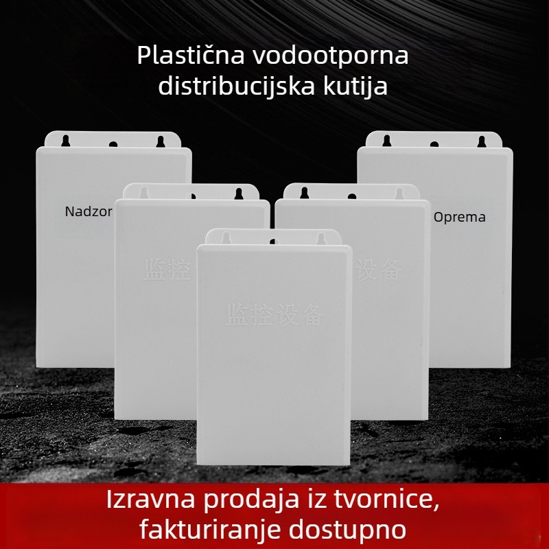 Kutija niskog napona, zidna montaža, plastična, izvlačni dizajn, vodootporna