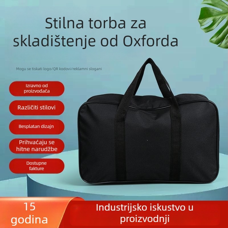 Torba za alate od Oxford platna, vodootporna, velika zapremina, prijenosna