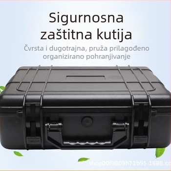 ABS čvrsta plastična kutija za opremu, debljina zida 3,5 mm, nosivost 50 kg, injekcijsko oblikovanje, vodootporna i otporna na vlagu