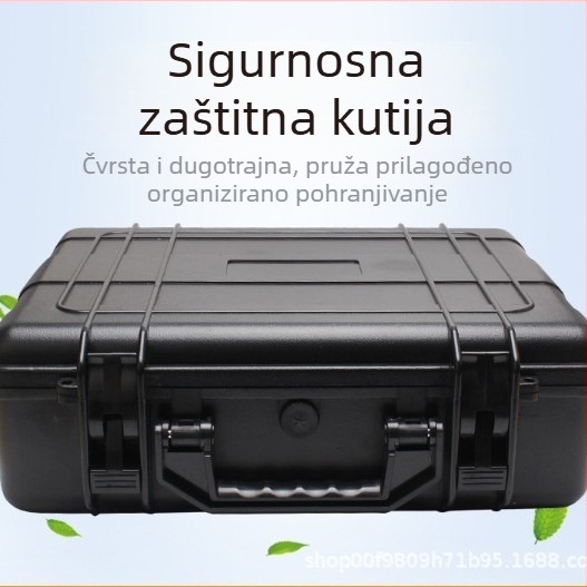 ABS čvrsta plastična kutija za opremu, debljina zida 3,5 mm, nosivost 50 kg, injekcijsko oblikovanje, vodootporna i otporna na vlagu