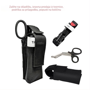 Torba CAT za škarice s rotirajućim tourniquetom, mali taktički set škara za outdoor