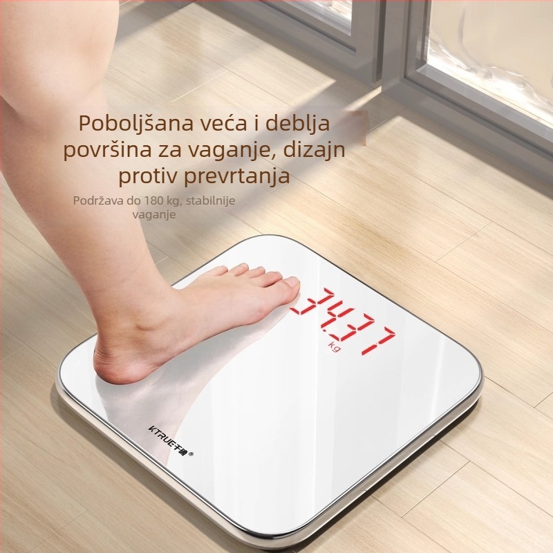 Inteligentna vaga za mjerenje tjelesne masnoće – kućna upotreba, digitalna vaga