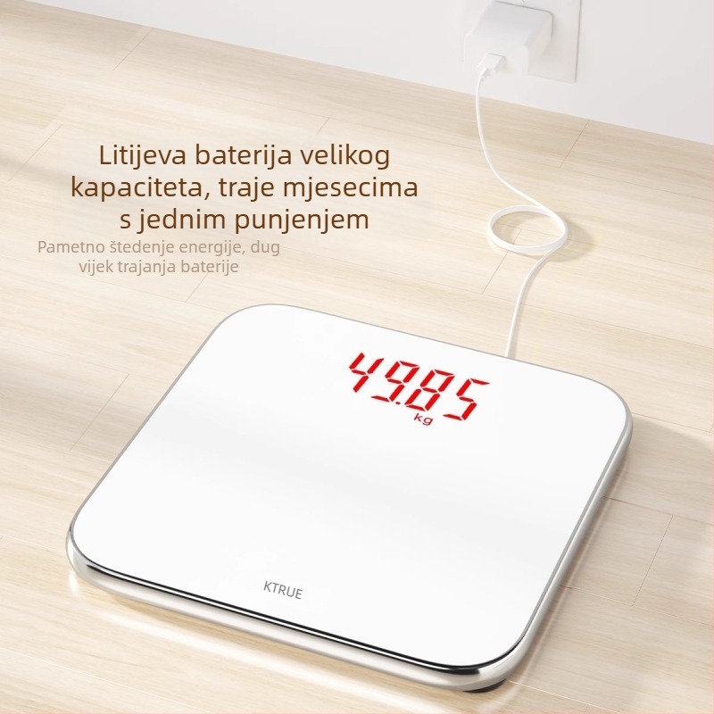Inteligentna vaga za mjerenje tjelesne masnoće – kućna upotreba, digitalna vaga