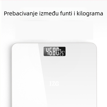 Hengyi elektronička vaga, 180 kg kapacitet, napajanje baterijom/punjačem, za mjerenje težine