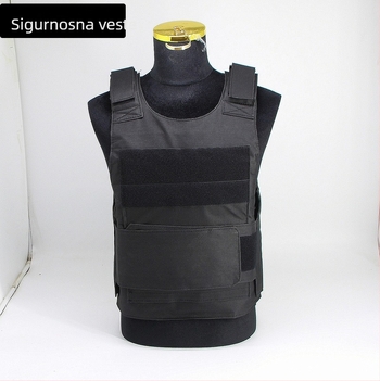 Taktička torba za prsa s remenima, Unisex, za aktivnosti na otvorenom; Materijal: Oxford tkanina; Podstava: poliester; Proširiva kapacitet